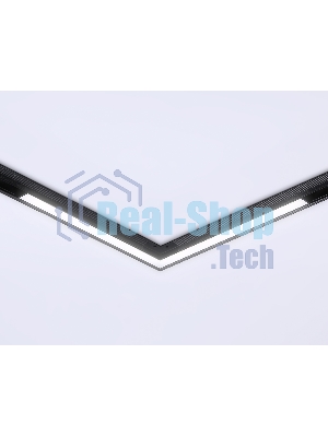 Светильник светодиодный угловой GL3982 BK черный IP20 24W 4200K 48V 300*300*45