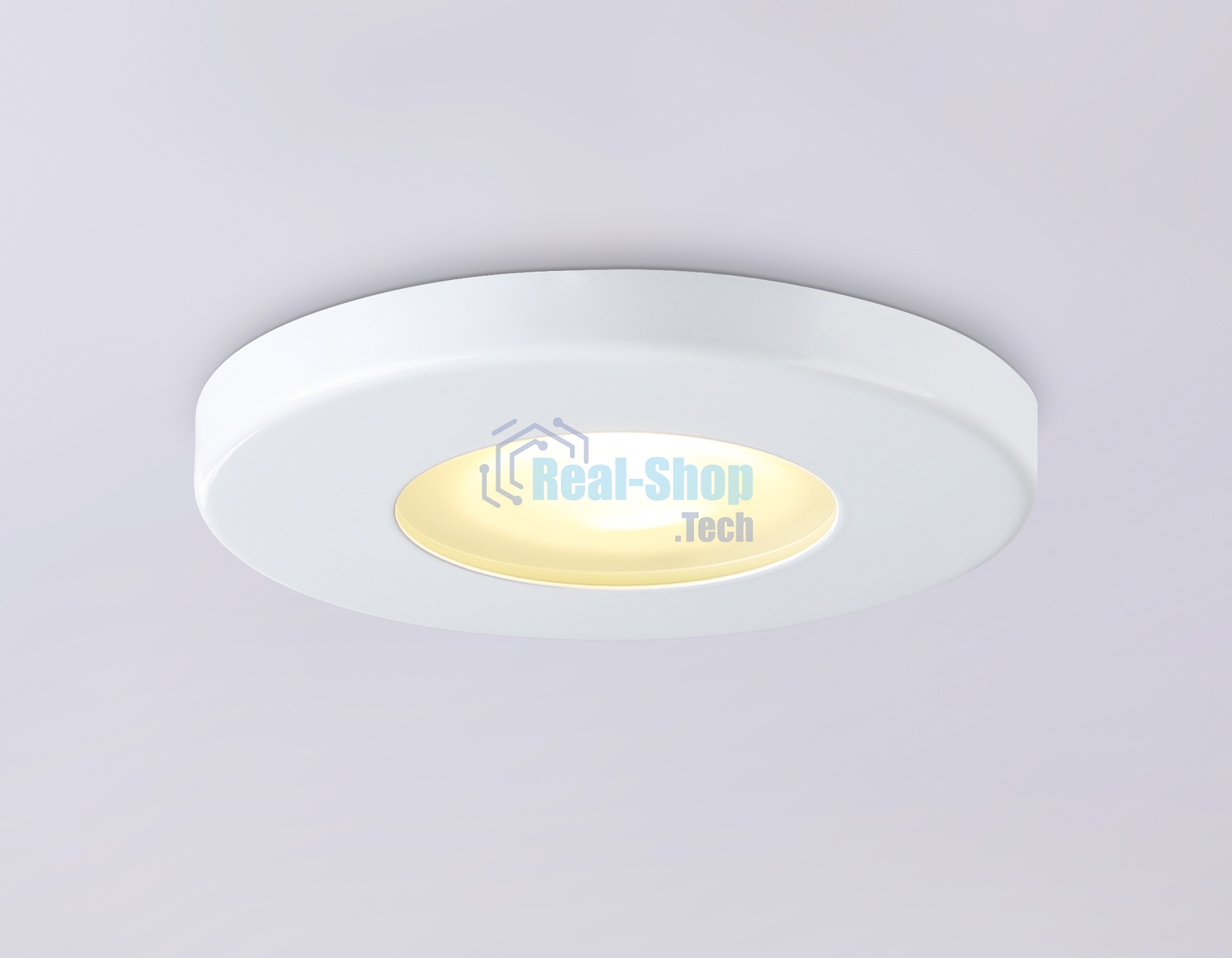 Светильник Ambrella light TN1180 WH белый IP44 GU5.3 D85*34