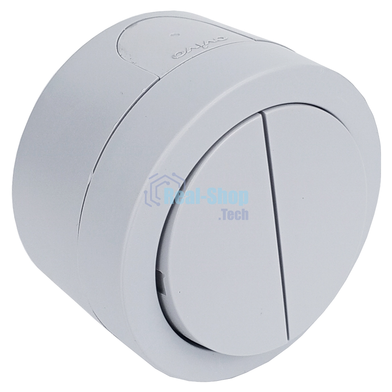 Ovivo Выключатель 2-кл., IP54, ОУ, ИксВан (xONE), серый, 406-240000-202