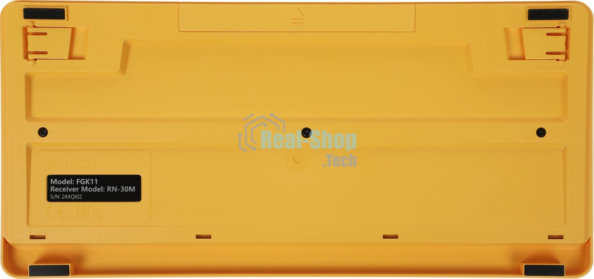 Комплект клавиатура+мышь A4Tech FStyler F1110 Bumblebee проводной, USB, 1200 DPI, жёлтый/чёрный