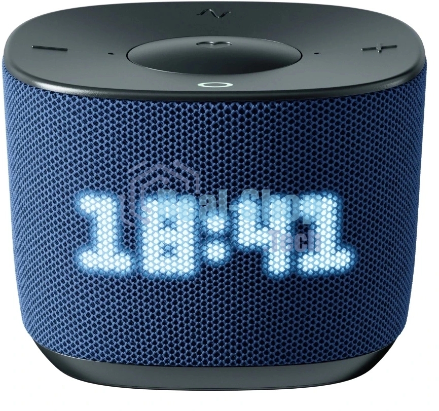 Умная колонка Sber Boom Home, 8Вт, с экраном, 1 динамик, часы, мультирум, TWS, Zigbee хаб, Wi-Fi, Bluetooth 5.0, Zigbee, Салют, морской