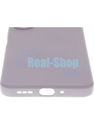 Чехол (клип-кейс) BoraSCO для Xiaomi Poco C65 Microfiber Case лавандовый