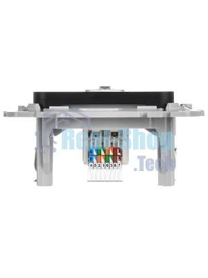 Розетка компьютерная RJ45 категория 5Е UTP РК5е-1-0-ФлЧ черный FLITE