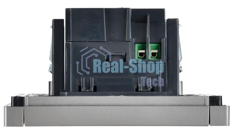 Розетка IEK FORTE&PIANO USB A+C 3,1А FP550 сталь