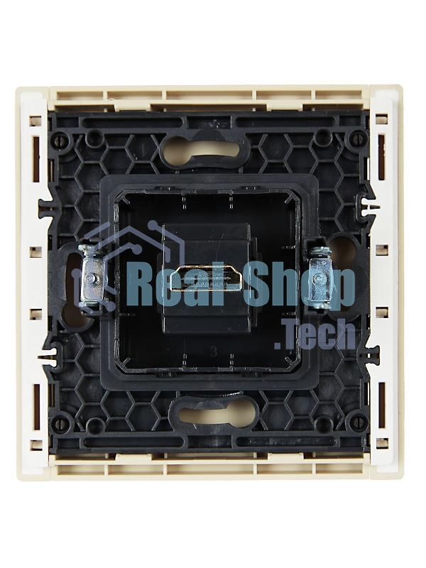 Розетка HDMI IEK FORTE&PIANO FP440 ваниль