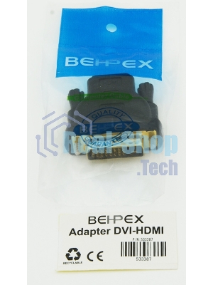 Переходник DVI DVI (m)/HDMI19 (f) (ADAPTER DVI-HDMI)