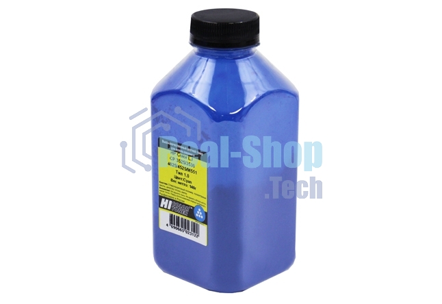 Тонер Hi-Black для HP CLJ CP3525/3530/4025/4525/M551, Тип 1.0, C, 140 г, банка