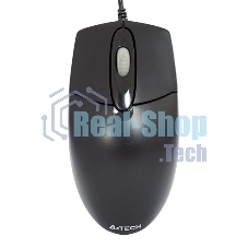 Мышь проводная A4Tech OP-720 черный, 1000 dpi, PS/2, кнопки - 3