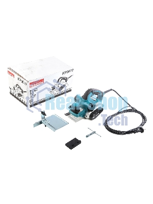 Рубанок Makita KP0810 850 Вт,16000 об\м, ширина-82мм, глуб-4мм, 3.2кг, кор, парал упор