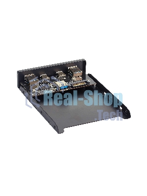 Планка USB на переднюю панель ExeGate U3H-619, 3,5