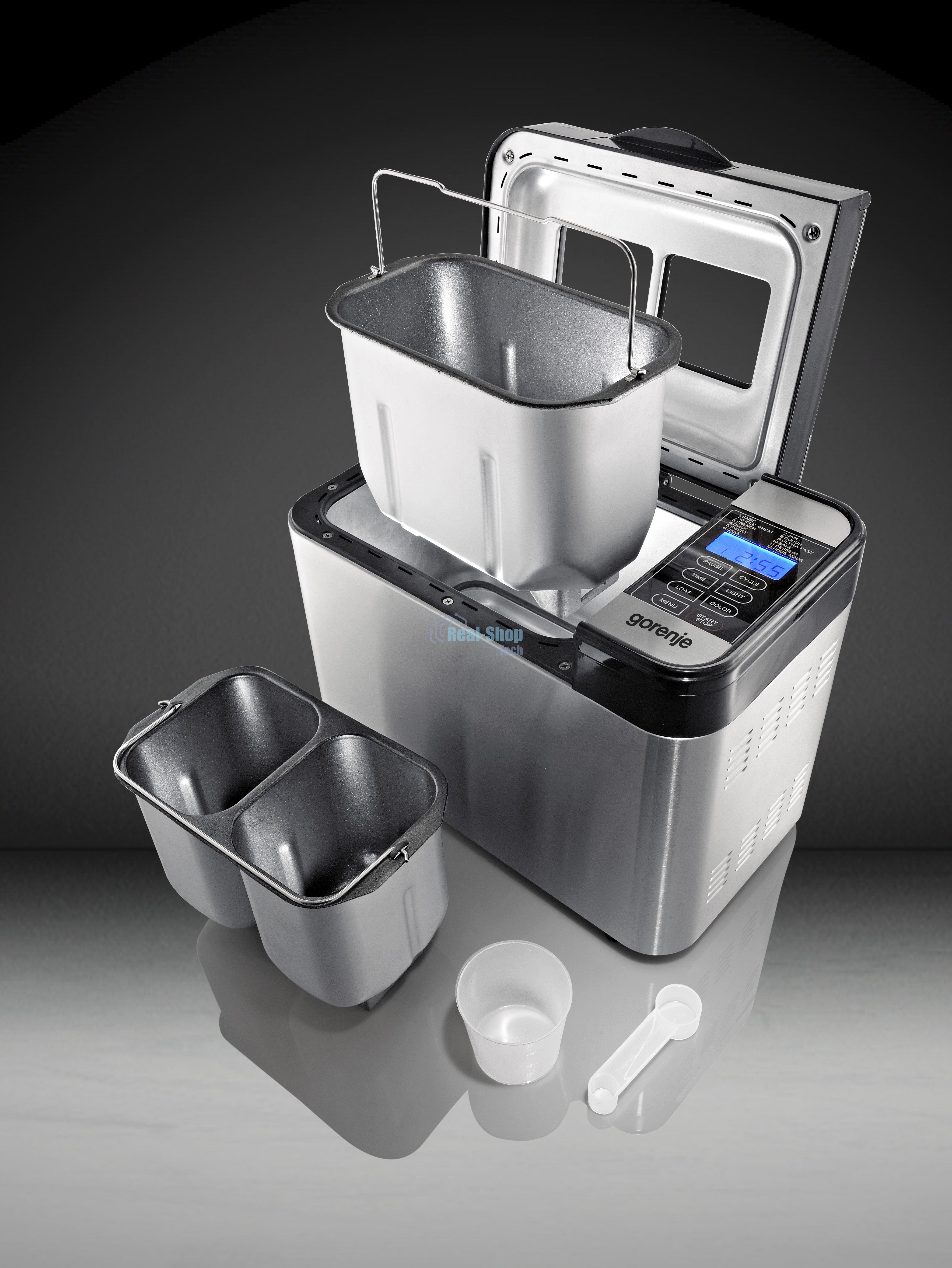 Хлебопечка Gorenje BM1400E 815Вт серебристый