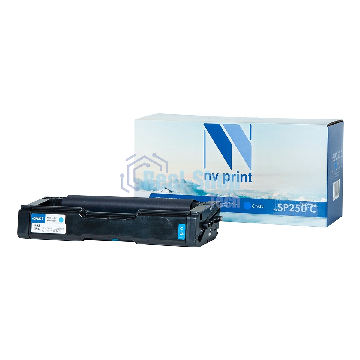 Картридж NVPrint совместимый NV-SP250 Cyan для Ricoh Aficio SPC250DN/SPC260/SPC261 (1600k)