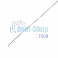 Термоусаживаемая трубка Rexant 4,0/2,0 мм, прозрачная, упаковка 50 шт. по 1 м