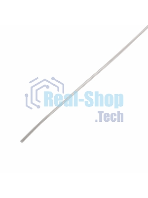 Термоусаживаемая трубка Rexant 4,0/2,0 мм, прозрачная, упаковка 50 шт. по 1 м