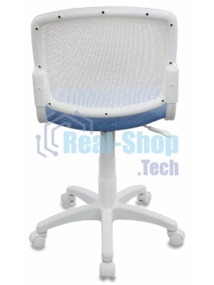 Кресло Бюрократ CH-W296NX/26-24 белый, сетка, 120 кг