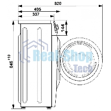 Стиральная машина Atlant СМА 40М105-00 белый, загрузка фронтальная 4 кг, 1000 об/мин., класс: А+