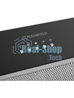 Вытяжка встраиваемая Maunfeld Trapeze 602M черный, 60 см, 1150 куб. м/ч, 54 дБ