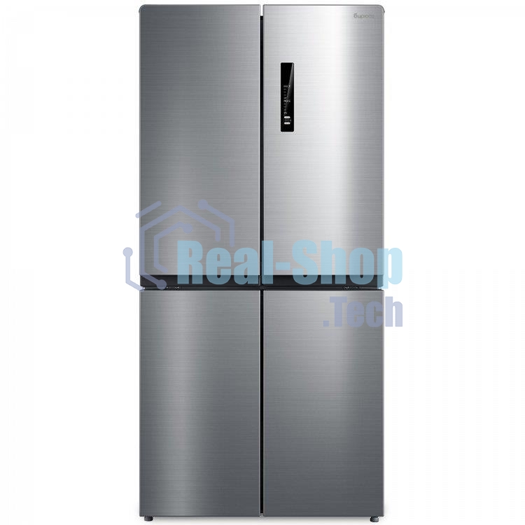Холодильник Бирюса CD 466 I нержавеющая сталь трехкамерный инвертер 297/153 л морозилка снизу, No Frost, Side-by-Side