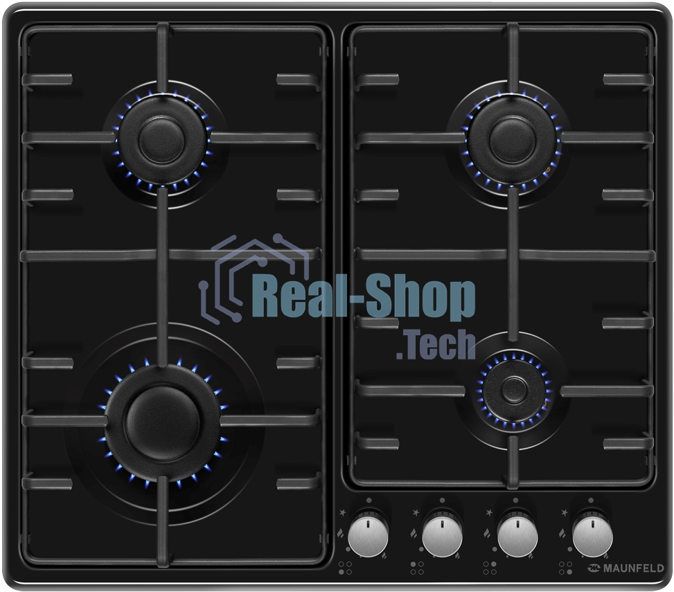 Газовая варочная панель Maunfeld EGHE.64.3STS-EB/G