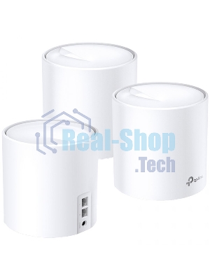 Домашняя Mesh Wi-Fi система TP-Link Deco X60(3-pack) AX5400