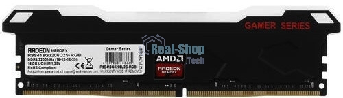 Оперативная память AMD Radeon R9, DDR4, 32GB (1x32GB), 3200MHz, UDIMM