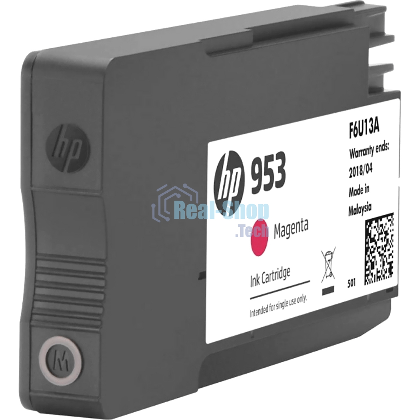 Картридж струйный HP 953 F6U13AE пурпурный для HP OJP 8710/8715/8720/8730/8210/8725 (700 стр.)