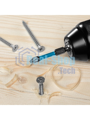 Набор бит торсионных Gross PZ2x50 мм, для ударных шуруповертов, 10 шт.