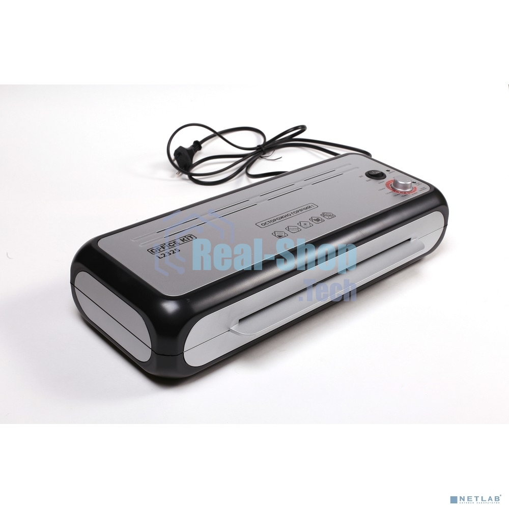 Ламинатор Office Kit L2325 A4 (60-250мкм) 37.5 см/мин (4вал.) хол.лам. лам.фото