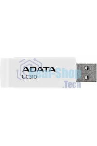 Флешка USB ADATA UC310 (UC310-128G-RWH), 128Gb, USB 3.2 Gen1, R/W 100/30, белый