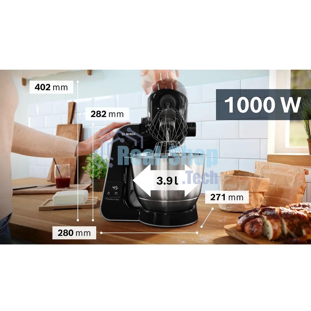 Кухонная машина Bosch MUM5XC4E планетар.вращ. 1000Вт