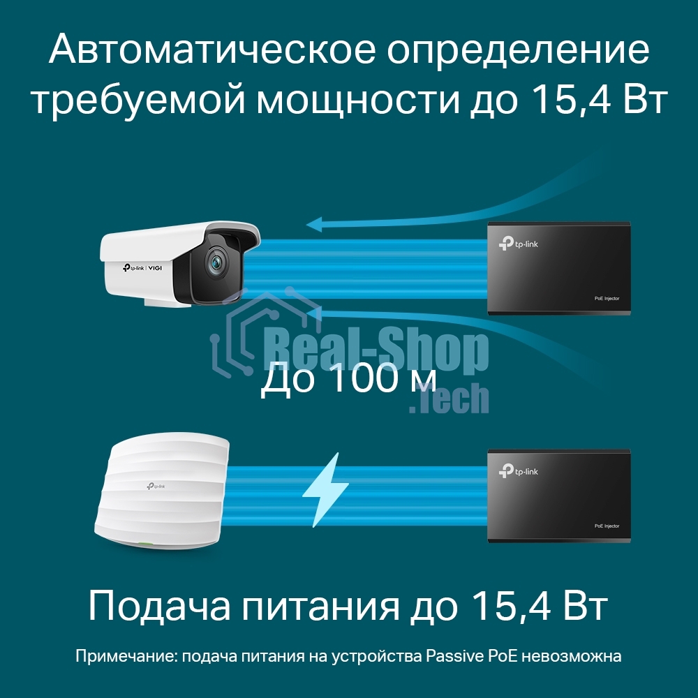 Адаптер инжектор TP-Link SMB TL-PoE150S PoE