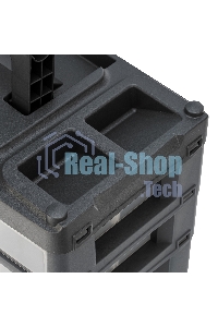 Органайзер для хранения с выдвижными лотками 310х150х260мм, 4 секции, пластик Stels