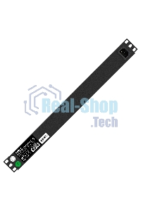 Блок розеток горизонтальный ExeGate ServerPro PDU-19H801 Al-8S-C14-SW, 19