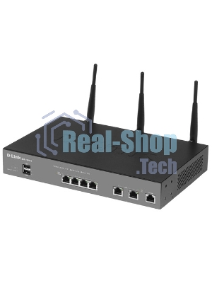 Маршрутизатор D-Link Service Router, 6x1000Base-T, 2x10GBase-X SFP+, 2xUSB ports, RJ45 Console