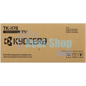 Картридж лазерный Kyocera TK-1178 (1T02S50AX0) черный для M2040dn (Азия) (7200 стр.)