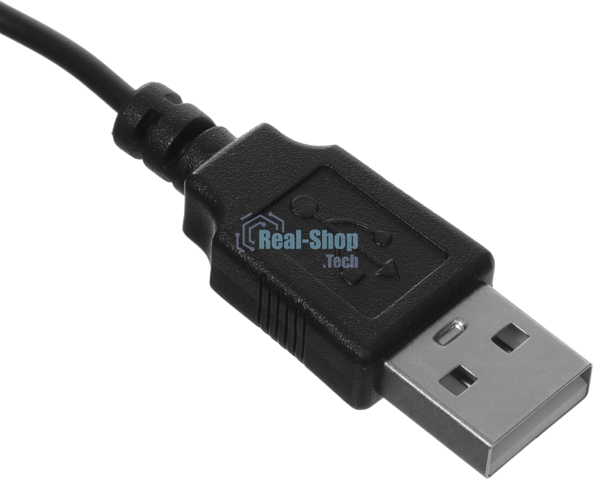 Мышь проводная Oklick 195M черный, 800 dpi, USB, кнопки - 3