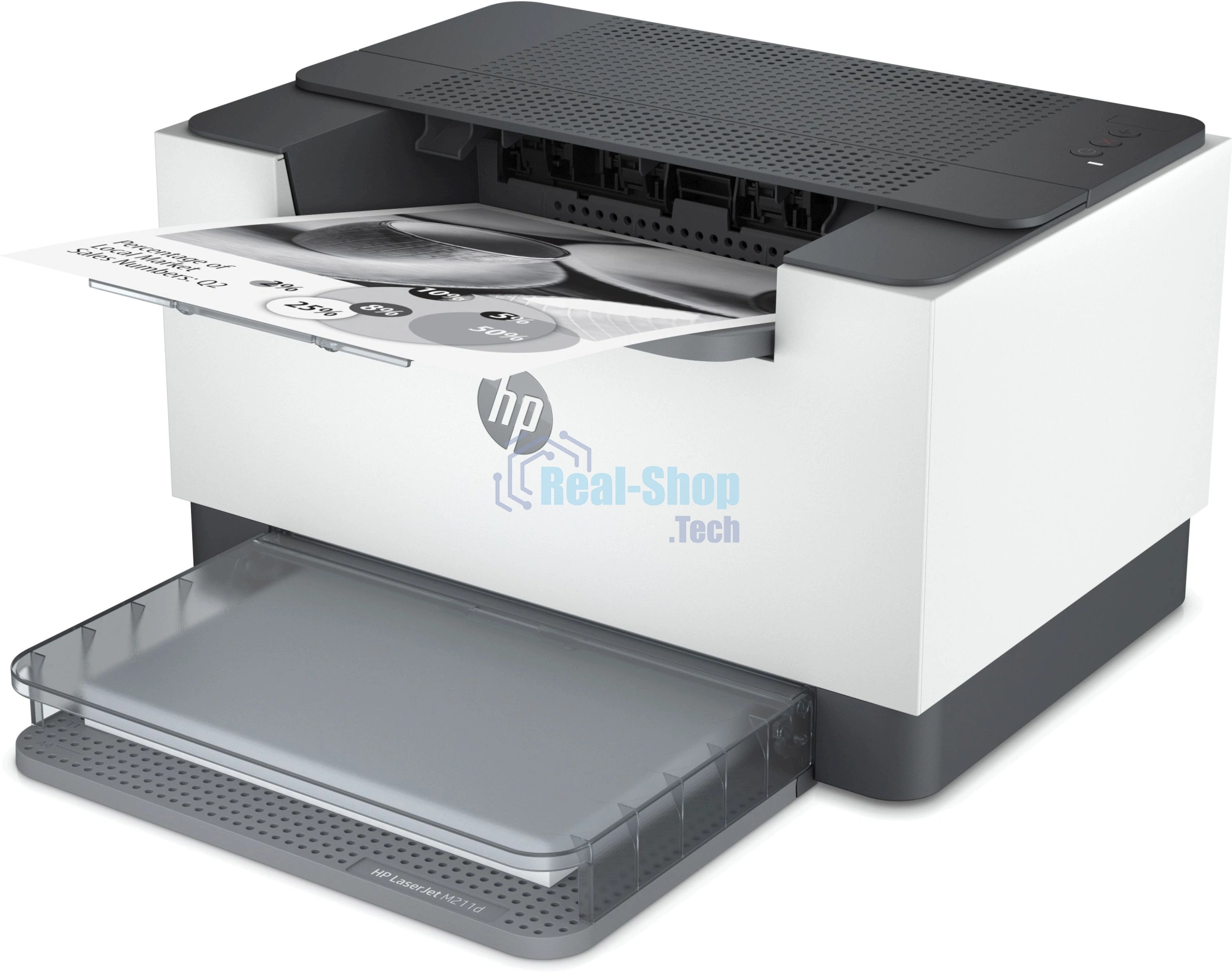Принтер лазерный HP LaserJet Pro M211D (9YF82A), A4, ч/б, печ. до 29 стр/мин., 600 x 600 dpi, USB