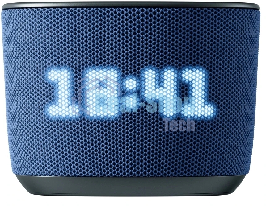 Умная колонка Sber Boom Home, 8Вт, с экраном, 1 динамик, часы, мультирум, TWS, Zigbee хаб, Wi-Fi, Bluetooth 5.0, Zigbee, Салют, морской