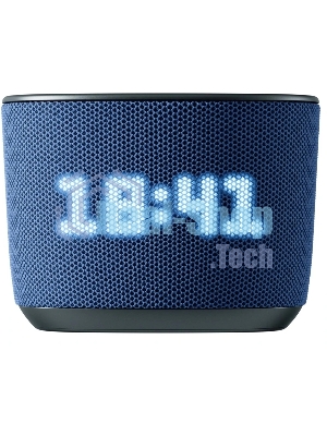 Умная колонка Sber Boom Home, 8Вт, с экраном, 1 динамик, часы, мультирум, TWS, Zigbee хаб, Wi-Fi, Bluetooth 5.0, Zigbee, Салют, морской
