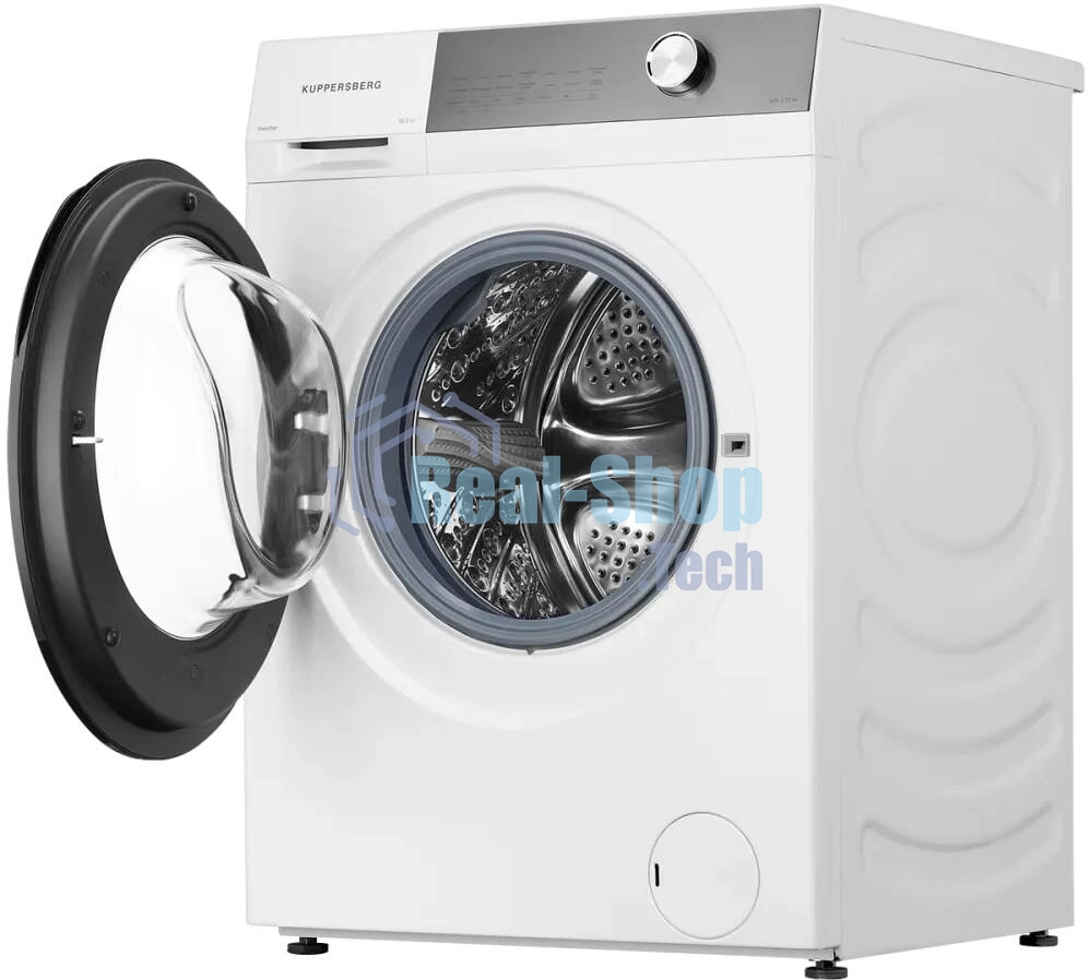 Стиральная машина Kuppersberg WM 610 W белая, загрузка фронтальная 10.5кг, 1400 об/мин., класс: A+++