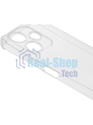 Чехол (клип-кейс) BoraSCO для Xiaomi Poco M6 4G Bumper Case прозрачный