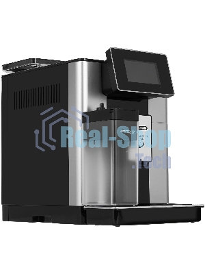 Кофемашина автоматическая DeLonghi ECAM610.55.SB черный/серебристый, исп. кофе - молотый/зерновой, 2.2 л, 1450 Вт, 19 Бар