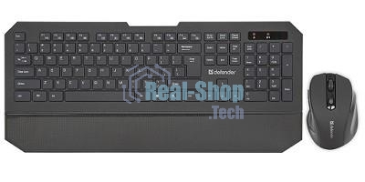 Комплект клавиатура + мышь Defender Berkeley C-925 Nano B черный