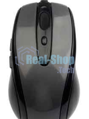 Мышь проводная A4Tech N-708X серый глянец/черный, 1600 dpi, USB, кнопки - 6