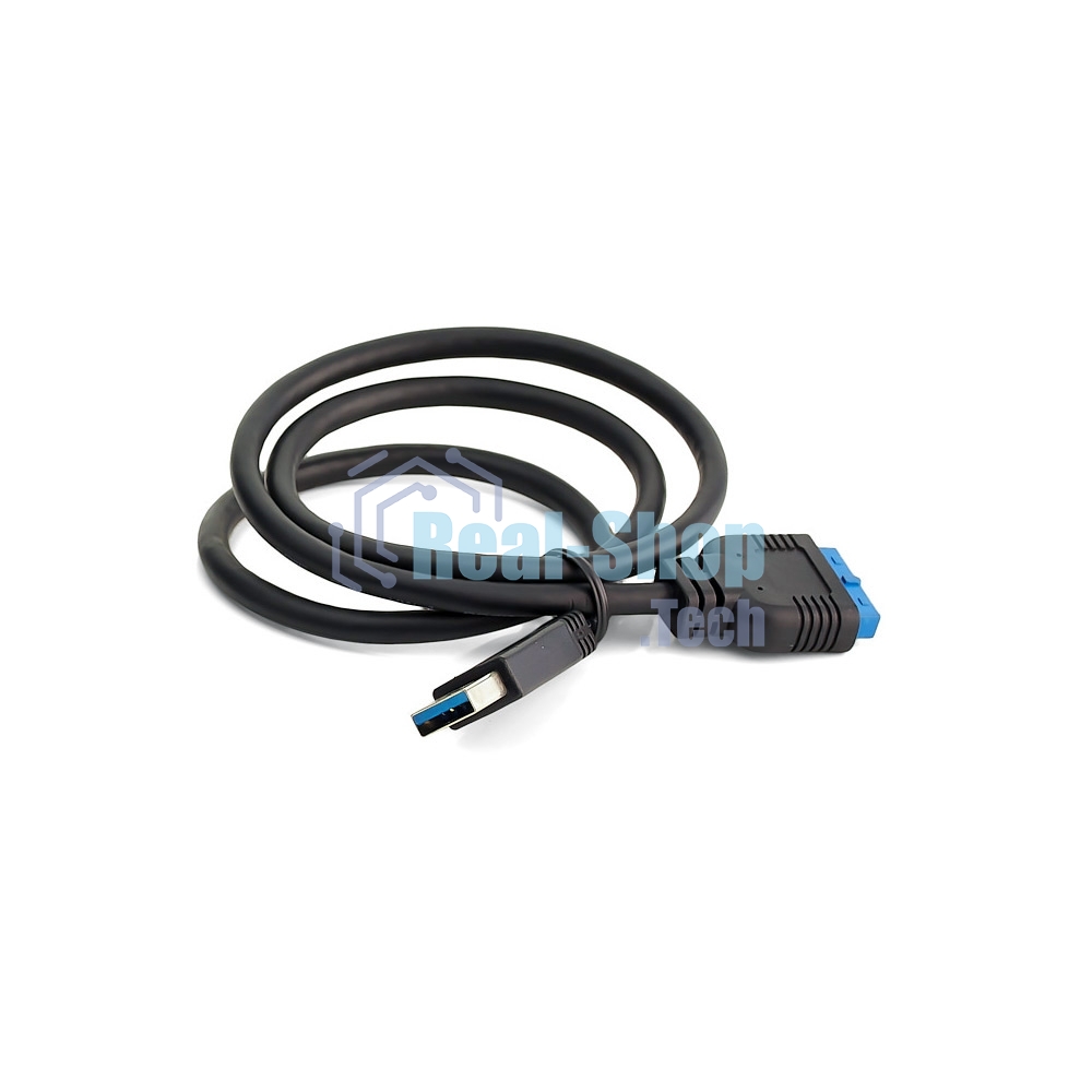 Планка USB на переднюю панель ExeGate U3H-619, 3,5