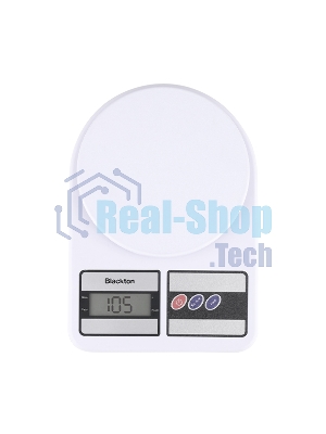 Весы кухонные Blackton Bt KS1001 Тип : Электронные / Максимальный вес, кг : 10 кг / Точность измерения, г : 1 г