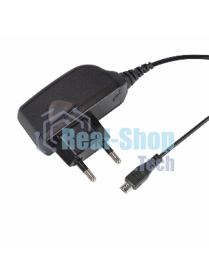 Сетевое зарядное устройство Rexant microUSB 220 В (СЗУ) (5 V, max: 1500 mA) шнур 1.2 м черный