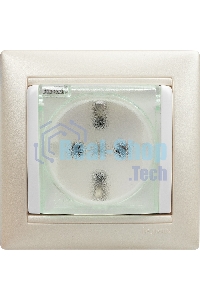 Розетка Legrand Valena 774220 влагозащищенная IP44 с заземлением с крышкой и защитными шторками (белая)