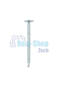 Саморез с прессшайбой Kranz ПШС сверло 4.2х50, короб (200 шт./уп.)