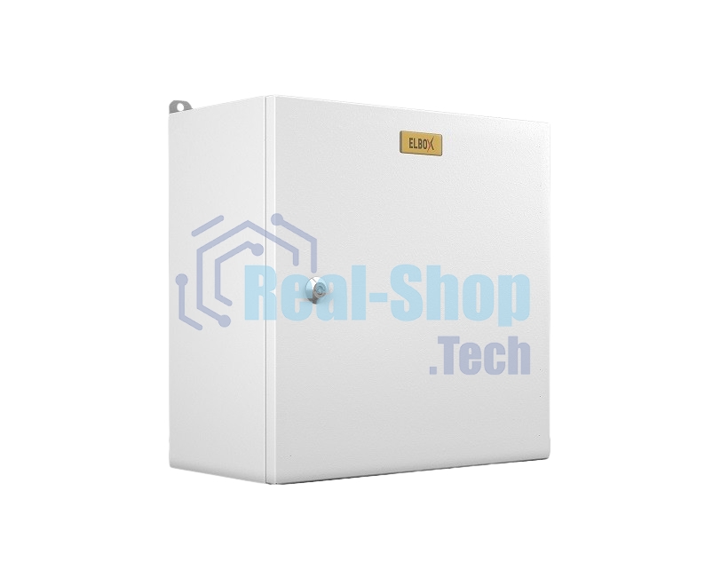 Шкаф электротехнический настенный Elbox EMW, IP66, 600х600х210 мм (ВхШхГ), дверь: металл, металл, серый